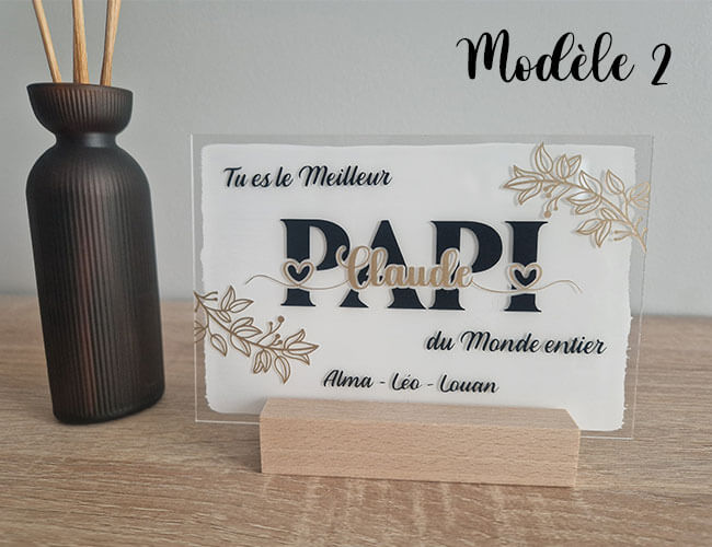 plaque “meilleur(e) du monde” plaque “meilleur(e) du monde” modèle 2