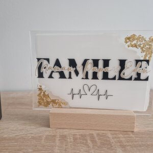 Les Plaques plaque “Famille”