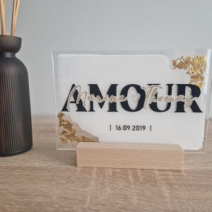 Les Plaques plaque “Amour”