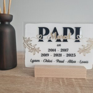 Les Plaques plaque “Héritage”