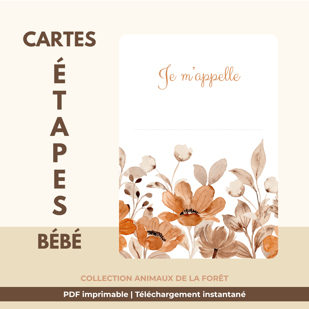 cartes Étapes bébé & premières fois cartes Étapes bébé & premières fois