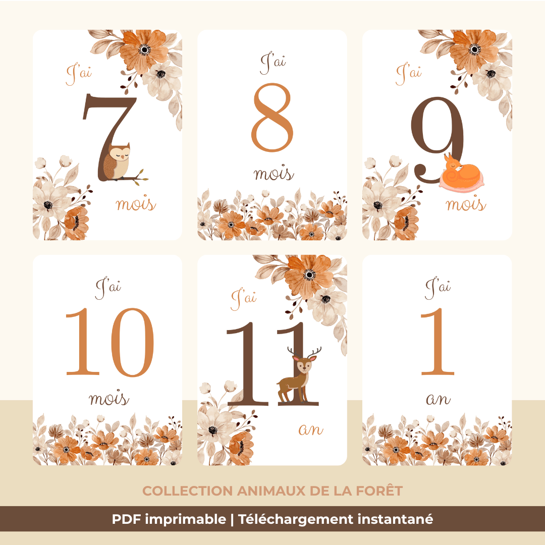 cartes Étapes bébé & premières fois cartes Étapes bébé & premières fois