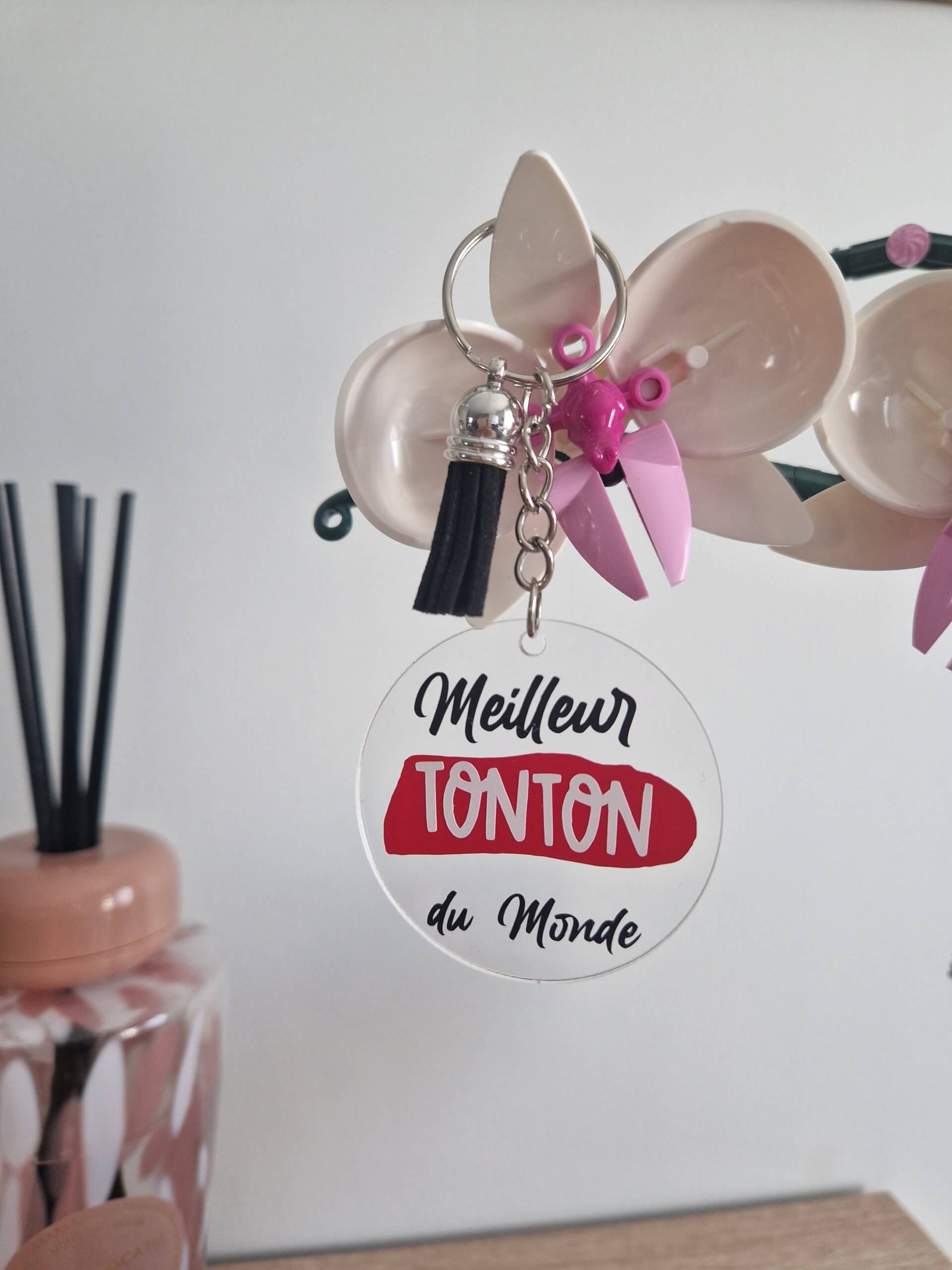 porte clés "meilleur Tonton du monde" porte clés "meilleur Tonton du monde"